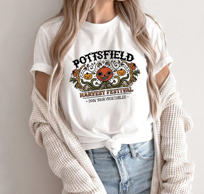 Pottsfield Harvest Festival Shirt, Don Your Vegetables Shirt, Over The Garden Wall Shirt (Copy) 1