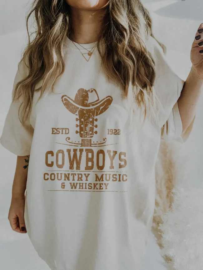 Country Music Shirt Whiskey Shirt Western Graphic Tee Cute Western Shirts Country Shirts Nashville Shirt Boho Western Shirt Western Clothing 1