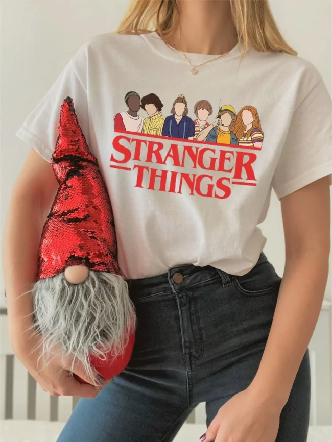 Stranger Things Characters Inspired Crewneck Sweatshirt Hoodie Shirt, Stranger Things Season 4 2022 Shirt 1