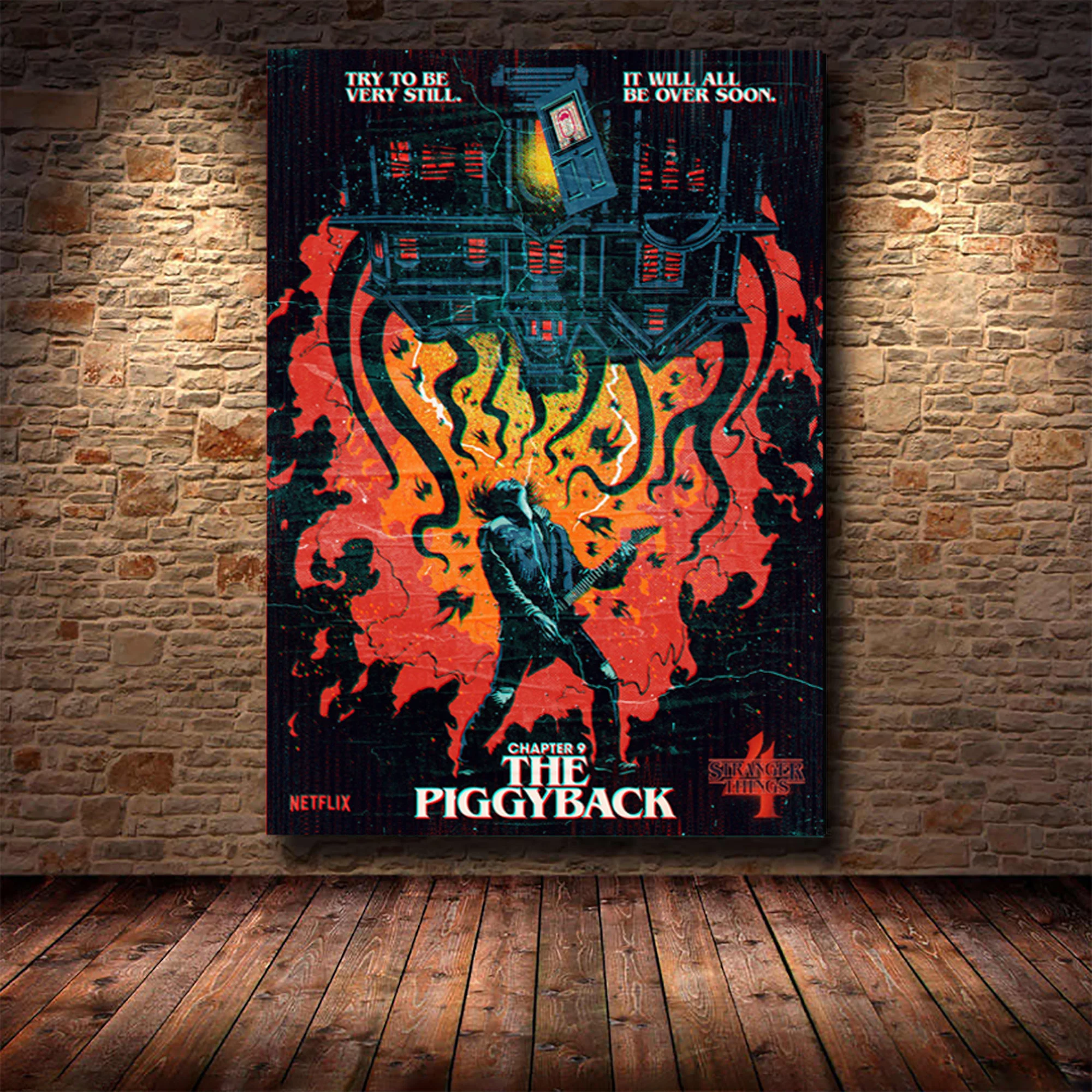 Poster Stranger Things 4 - Chapter 9 The Piggback, Wall Art, Gifts &  Merchandise