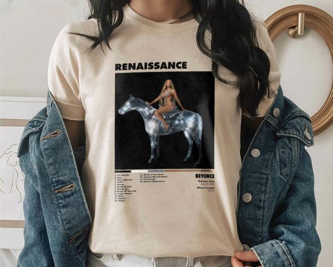 Beyonce Renaissance shirt, Beyonce Tracklist Shirt, Beyoncé shirt, Beyonce Singer Shirt, Renaissance Album shirt, Beyonce New Album shirt 1