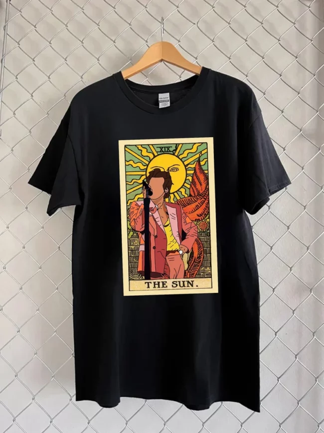 Harry as The Sun Shirt, Vintage Harry Styles Shirt, Gift For Fans 1
