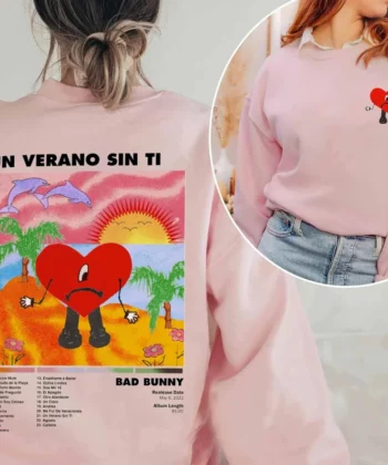 Un Verano Sin Ti Bad Bunny Tour 2022 T Shirt Sweatshirt