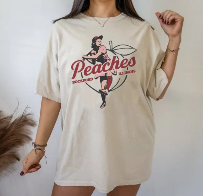 Rockford Peaches - a league of their own shirt 1