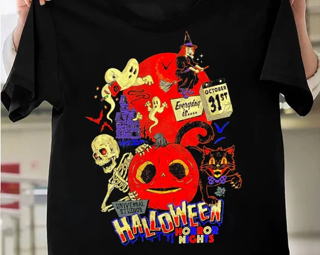 Lil Boo Halloween Horror Nights Shirt, Halloween 2022, October 31 St Halloween Shirt, Horror Nights Tee, HHN31 1