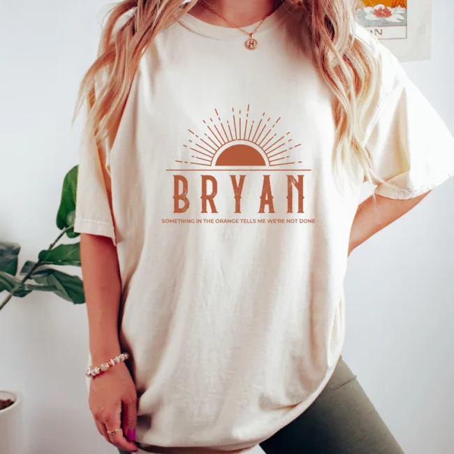 Zach Bryan, Zach Bryan Shirt, Cowgirl Shirt, Cowgirls Shirt, Western Shirt, Quotes about Life, Something in the Orange, Punchy t Shirt 1