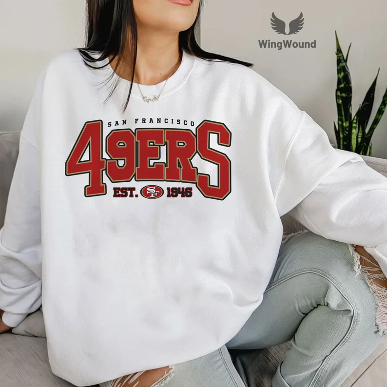 Vintage Chicago Football Crewneck Sweatshirt Retro Unisex Crew Gift For Her  90s Be.ars Style - Jolly Family Gifts