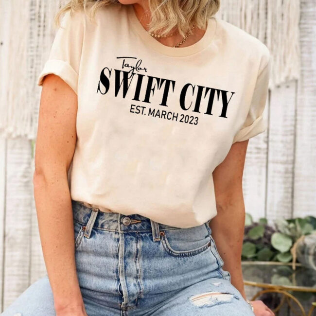 Swift City Shirt, Swift City Est. 2023 The Eras Tour Glendale 1