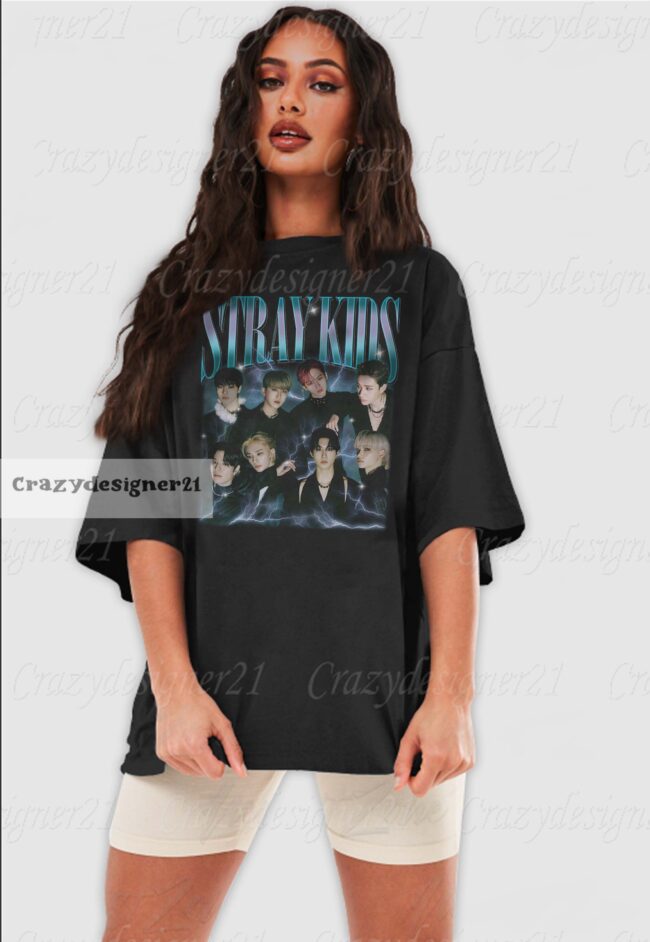 Stray Kids Heavy Metal Shirt, Stay Fandom, Fan Made Shirt, Kpop Concert, Short-Sleeve Unisex T-Shirt, SKZ, Kpop Shirt, Kpop Top 1