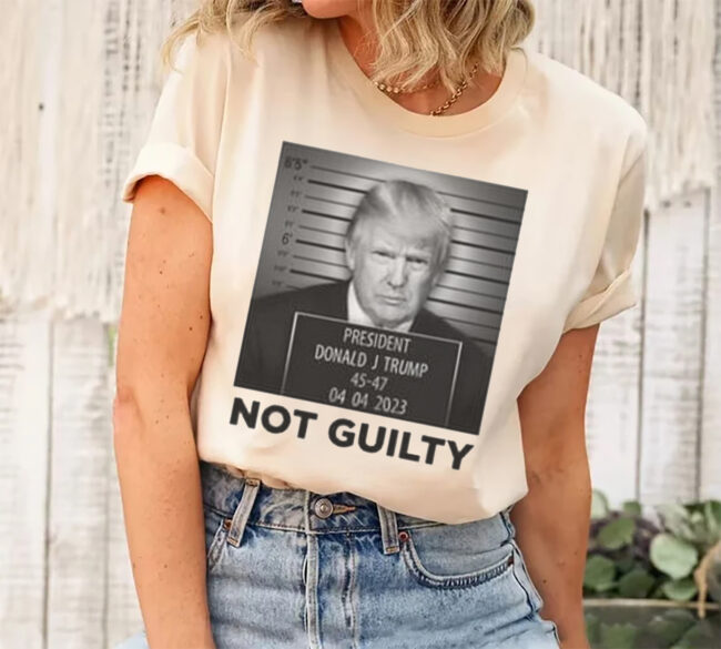 Funny Trump Mugshot Not Guilty Shirt Unisex Pro Trump Shirt Trump Arrested Trump Arraignment Trump Mugshot MAGA Trump 2024, Blacks For Trump 2020 Gods2 Shirt 1